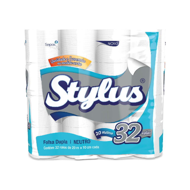 PAPEL HIG STYLUS DOBLE HOJA 20 M NEUT X 24 OA Import S A